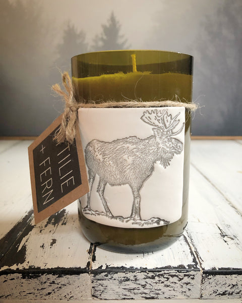 Assorted Wine Bottle Candles