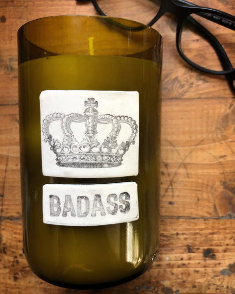 Assorted Wine Bottle Candles